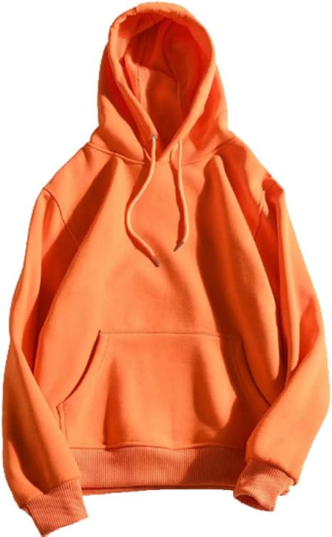 Amazon Co Jp 女性パーカー 厚手のフリースセーター 冬のプルオーバーパーカー Orange Xxl メンズパーカー ホーム キッチン