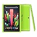 Yuntab 8GB Y88 7 inch Tablet Google Android 4.4 Quad-core Tablet PC HD 1024x600 Resolution with Dual Camera Google Play Pre-loaded External 3G Netflix, Skype, 3D Game Supported (Green)