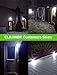 CLAONER Solar Outdoor Lights Motion Sensor 3500LM 288 LED Solar Security Lights with Remote Control IP67 Waterproof 4 Heads Solar Flood Lights with 16.4ft Cable 4 Modes Solar Wall Lights(3 Pack)