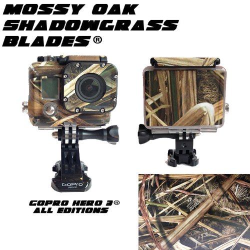 GoPro 3 Housing Skin Armor  Mossy Oak Shadow Grass Blades