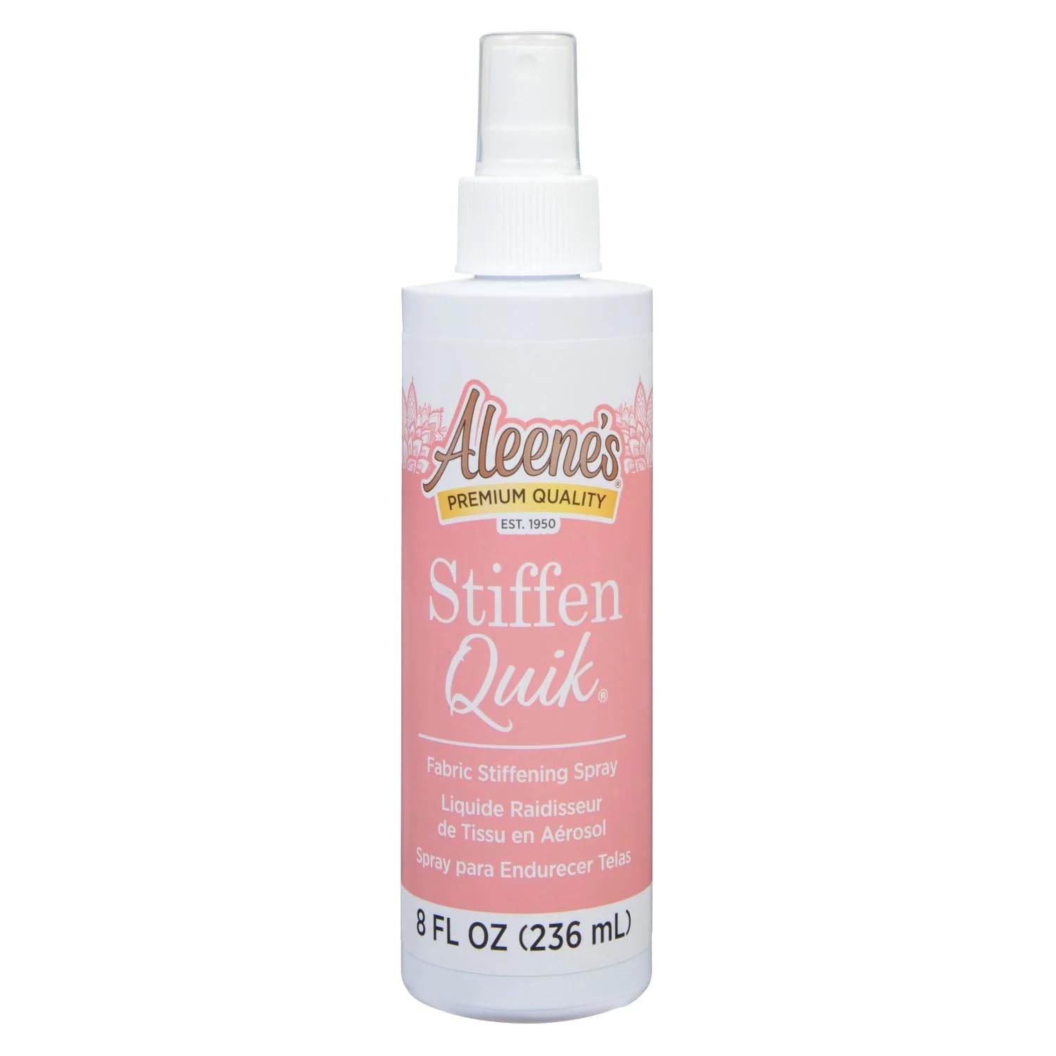 Aleene's 15581 Stiffen-Quick Fabric Stiffening Spray 8oz,Original Version, Packaging may vary