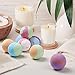 Aprilis Bath Bombs Gift Set, Organic & Natural Essential Oil Bath Bombs for Dry Skin Moisturizing, Handmade Fizzy Spa Bath Set, Perfect Christmas/Birthday Gift for Women and Kids, Pack of 8