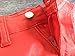 Mini Denim Shorts Faux Leather Micro Shorts Christmas Red 2 S