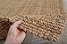 Persian Area Rugs HS Dara Handspun Natural Jute 8x10 Area Rug Hand Woven