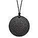 Munchables Biscuit Sensory Chew Necklace – Chewy Fidget Toy for Boys and Girls (Black)