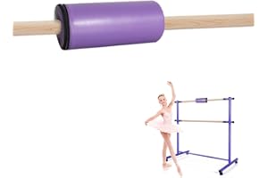 POWERFENG Gymnastics Bar Pad for Tummy: Tumbling Protective Foam Padding Sleeve for Gymnastic Bar, Uneven Bars, Parallel Bars, Horizontal Bar, Ballet Bar