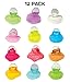 ChefSlime - Fluffy & Stretchy Mud Slime Putty | 12 Pack | Stress Relief, Non Sticky, Super Soft & Squishy Fun Sludge Toy for Kids and Adults - |Jumbo Pack | - 12 Pack