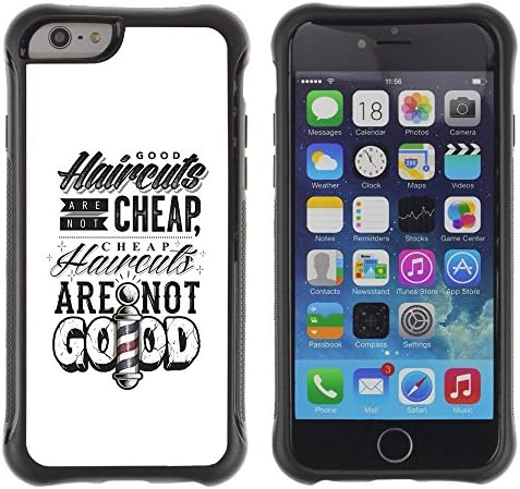 SHIMIN CAO@ Haircuts Cheap Barber Hairdresser Rugged Hybrid Armor Slim Protection Case Cover Shell For iphone 6 6S CASE Cover ,iphone 6 4.7 case,iphone 6 cover ,Cases for iphone 6S 4.7