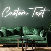 Custom Neon Signs Neon Customizable for Wall Decor Personalized Neon Sign for Wedding Birthday Party Gift Party Bar Game Room Home Business Shop Name Logo Neon Sign