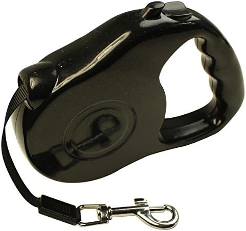 Retractable Dog Leash , Powercam, 11.5 FT , For Dogs, Cats, Pets, Dog walking, Tangle Free, For small dogs (Black)