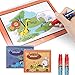 TUMAMA Water Magic Books, Water Coloring Books for Toddlers, Reusable Water Reveal Activity Pads, 2 Pack