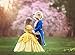CQDY Belle Princess Dress Costume Sleeveless Party Christmas Halloween, Yellow, 4-5T