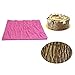 WYD Tree Bark Texture Mats Fondant Mermaid Silicone Mold,Handmade Soap Mold,Cake Mold Decorating,Fondant Baking Mold