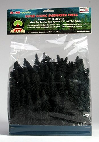 JTT Scenery Super Scenic Tree, Evergreens 2.5-6