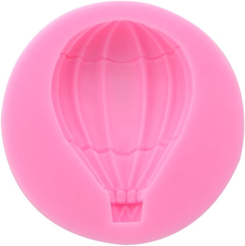 SUNSKYOO Hot Air Balloon Cake Silicone Mould Fondant Cake Decorating Chocolate DIY Kitchen Baking Tool,1 Balloon