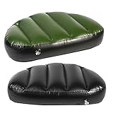 Vbestlife 2PCS Inflatable Seat Kayak Cushion Boating Seat Cushion Camping Fishing Rowing Canoe Pillow PVC