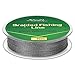 HOFAM Braided Fishing Line Gray 20LB 150YDS for Lure Fishing, Saltwater Fishing, Freshwater Fshing, Surf Fishing, Ice Fishing, Trout Fishing or Bass Fishing