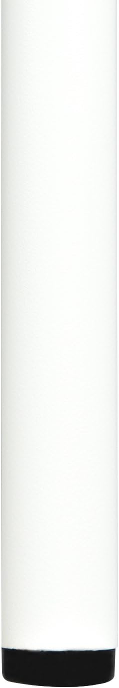 LeisureMod Devon Tree Design Glass Top Aluminum Base Indoor Outdoor Bistro Table (White): Garden & Outdoor