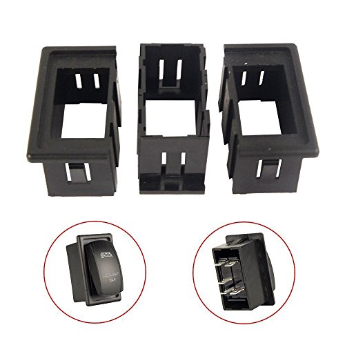MICTUNING Rocker Housing Fireproof Plastic
