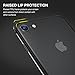 RANVOO iPhone 8 Premium Bumper Case, Compatible with iPhone 7, Flexible Protective Aluminum TPU Hybrid Bumper Frame [Support Wireless Charging] for Apple iPhone 8 and iPhone 7, DarkBlack [Armor]