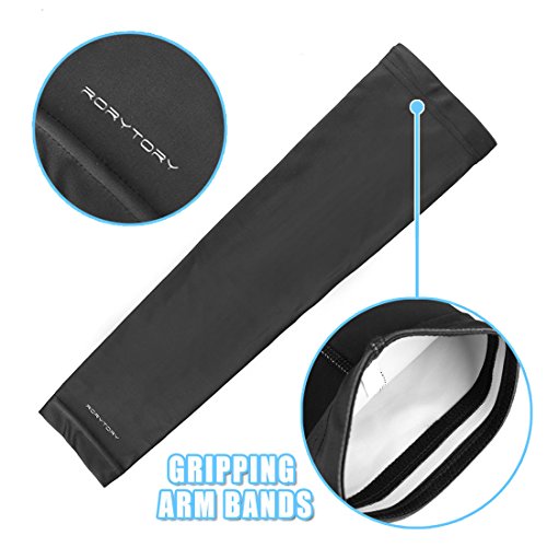 image for RoryTory Cooling Arm Elbow Compression Sleeve Sun Guard Tattoo Sleeves