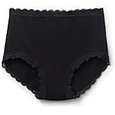 Intimissimi Woman's High Rise Cotton and Lace Hipsters