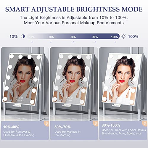 BESTOPE PRO Vanity Mirror with Lights Hollywood Mirror Lighted Makeup