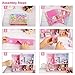 ZValueDesign DIY 3D Puzzle,Dollhouse Kits with Furniture, Kids House 3D Jigsaw Puzzle Toys, Princess Castle Building DIY Game (92 Pieces)
