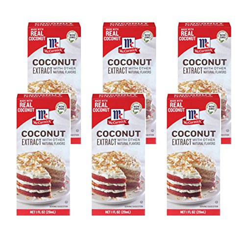 McCormick Coconut Extract With Other Natural Flavors, 1 Fl Oz (Pack of