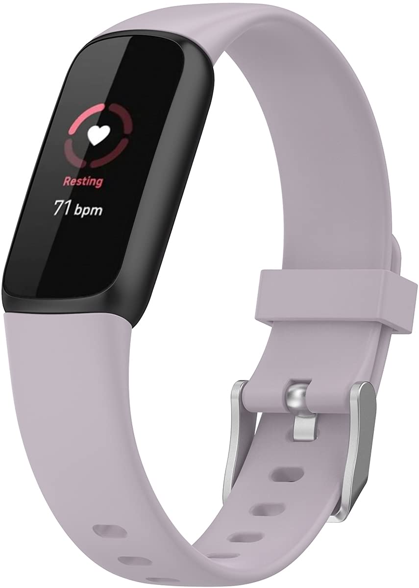 Shieranlee Watch Band Compatible with Fitbit Luxe Activity Tracker - Watch Band Replacement Silicone Strap,large size โ image 1