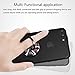 HaloVa Phone Ring Holder, High Speed Rotating Mobile Phone Ring Bracket, Finger Holder Mount for iPhone, iPad, Samsung HTC Nokia Smartphones, Tablet, Black