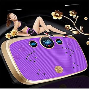 H-XH Vibration Power Plates, Vibration Plate Machine With Bluetooth Speaker, Remote Control, 2 Resistance Bands, Vibration Fitness Trainer For Weight Loss & Body Toning, 300lb Max Load.