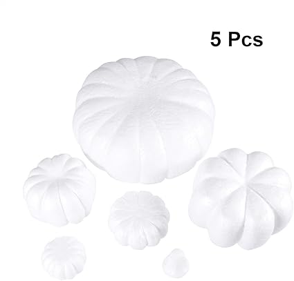 Amazon Com Fenical Pumpkin Shape Modelling Polystyrene Styrofoam
