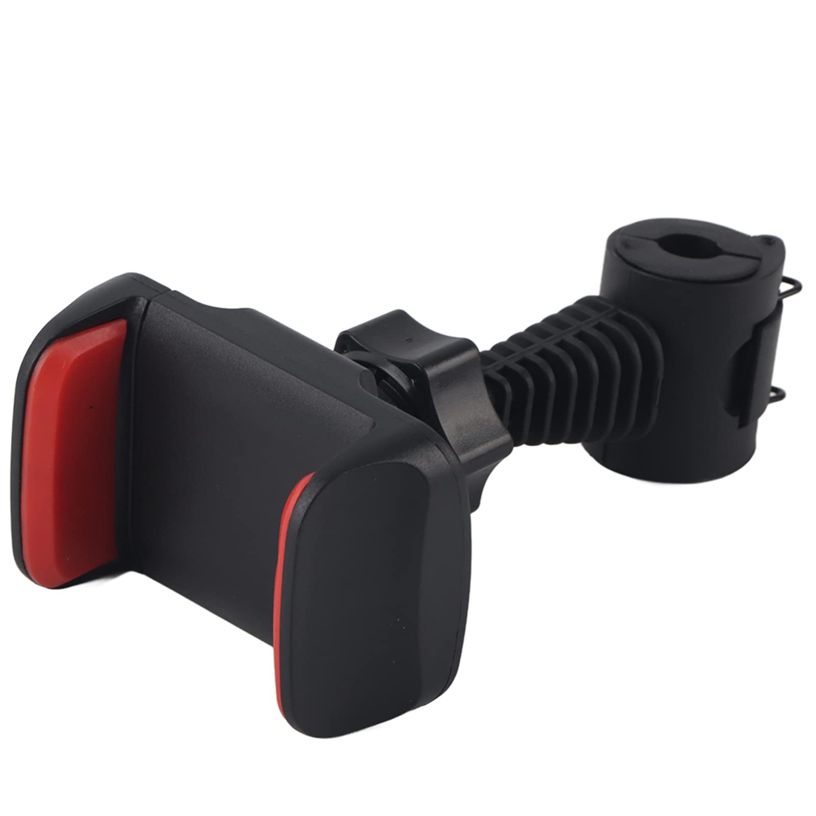 Leapiture Golf phone holder clip golf swing recorder golf accessory and training aid for use with smartphones, clips to golf alignment clubs and golf clubs(Black)