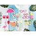 Summer Party Decoration Kit Paper Fans Tropical Party Flamingos and Pineapples Banners Tassel Garlands Hawaiian Luau Beach Supplies SUNBEAUTY 31 Piece