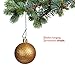 R’ND’s 300 Pack Ornament Hooks Christmas Tree Decorating Hangers- Metal Wire Ornament Hooks for Christmas Tree Decoration Hanging (Green)