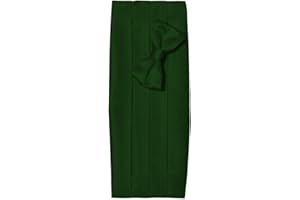 Tuxgear Boys Colored Adjustable Satin Tuxedo Cummerbund and Bow Tie Set