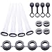 RUNMIND Fuel Can Spout, Gas Can Spouts Replacement Old Style Nozzle Kit for Universal 5gal 2.5 10 Gallon Gas Tank or Water Jug(4 Pack)