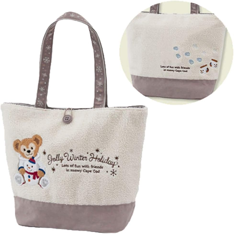 Amazon Co Jp ダッフィー フレンズ トートバッグ ウィンターホリデー ダッフィーのクリスマス 19 ディズニー グッズ お土産 東京ディズニーシー限定 おもちゃ