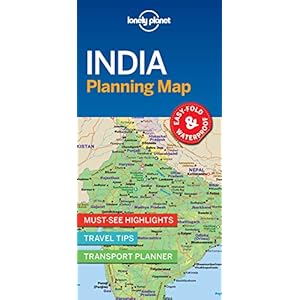 India Planning Map – 1ed – Anglais Landkaart – Stickerboek, 30 augustus 2018