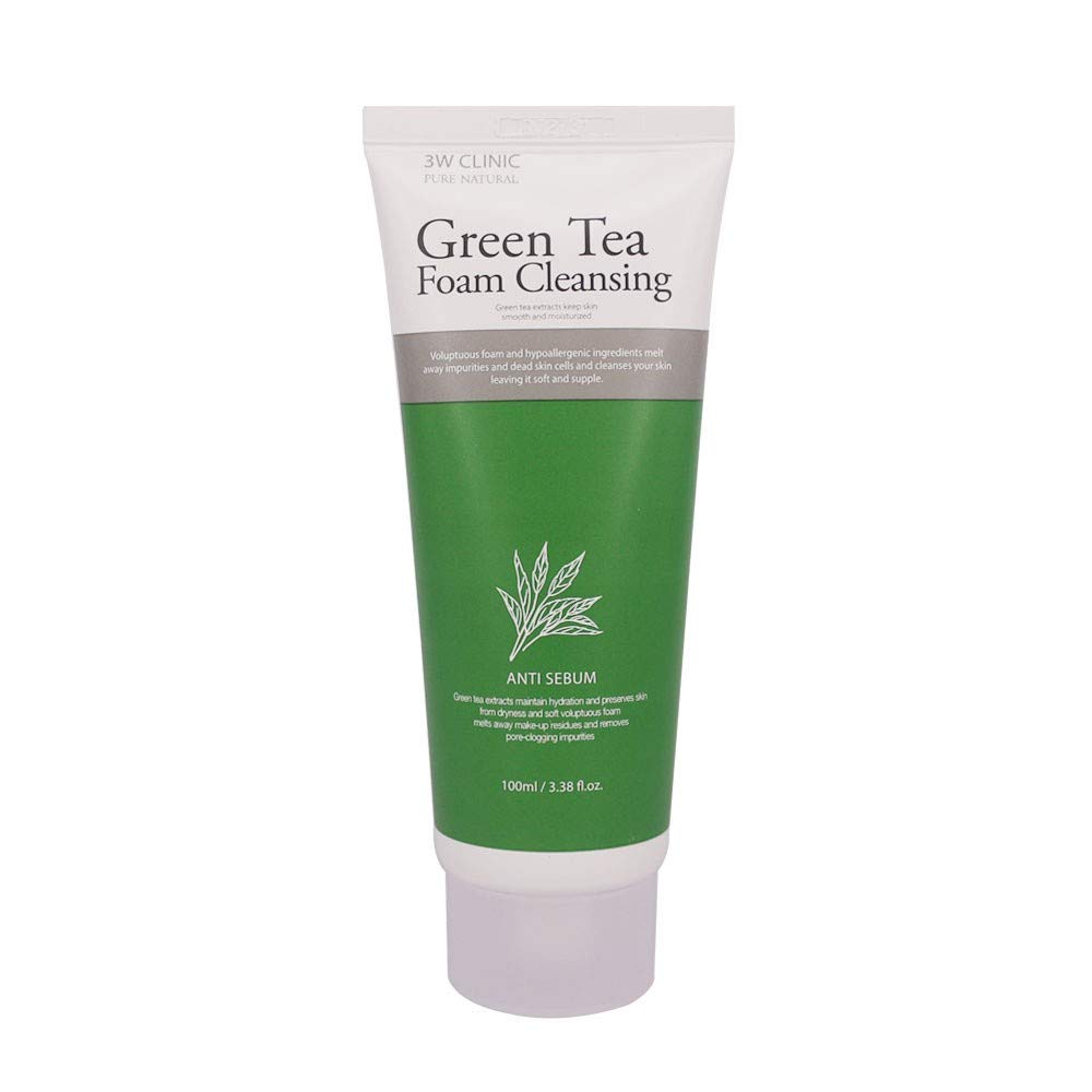 green tea facial cleanser