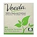 Veeda 100% Natural Cotton Regular Tampons with Compact BPA-Free Applicator, Dermatologically Tested, Chlorine, Fragrance and Dye Free, Unscented, 16 Count