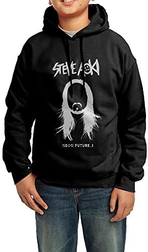 Ultimate Music Steve Aoki Neon Future Unisex Youth Printing Hooded Sweatshirt