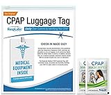 RespLabs CPAP Medical Device Luggage Tag - CPAP Travel Supplies