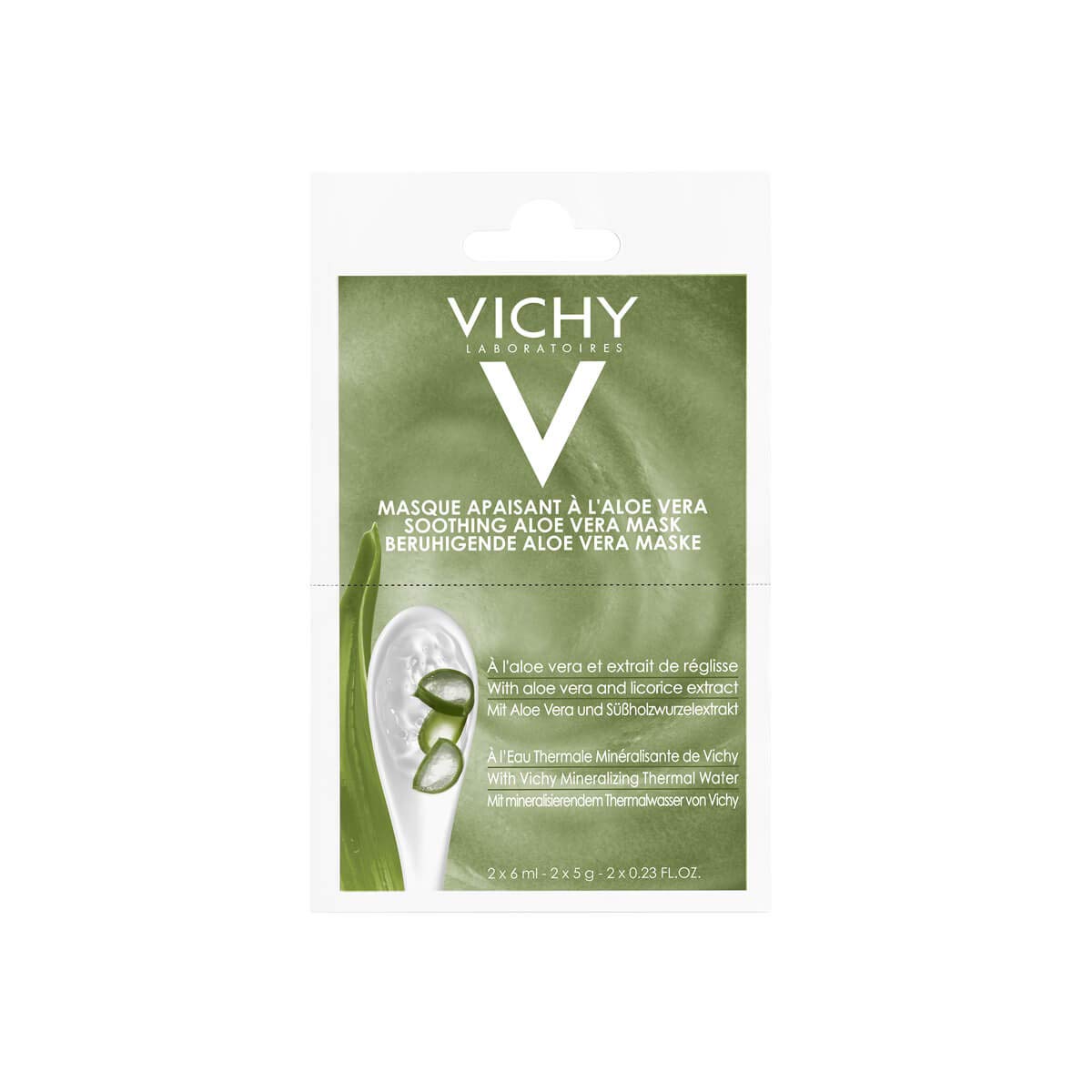 Download Vichy Calming Aloe Vera Mask Purete Thermale Soothing Aloe Vera Mask To Reduce Redness For Dry Skin Travel Size 6ml Amazon Ca Luxury Beauty PSD Mockup Templates