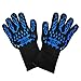 ASHLEYRIVER BBQ Grill Gloves Extreme Heat Resistant Oven Gloves for Cooking, Grilling, Baking-13 inch 1 Pair