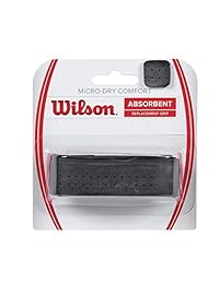 Wilson Micro-Dry Comfort Grip de repuesto, color negro