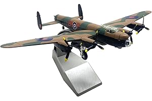 Simulation Alloy Aircraft Model 1:144 Alloy WWII Avro Lancaster Bomber Aircraft Model Part