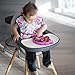 Bumkins Bibs for Girl or Boy, SuperBib Baby and Toddler for 6-24 Months, Essential Must Have for Eating, Feeding, Baby Led Weaning Supplies, Mess Saving Catch Food, Fabric 3-pk Wild and Free