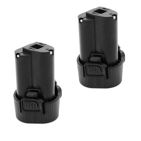 2 Stück 10,8V 1,5Ah Li-ion Ersatz Akku für Makita BL1013 BL1014 194550-6 194551-4 DF030D DF330D TD090D